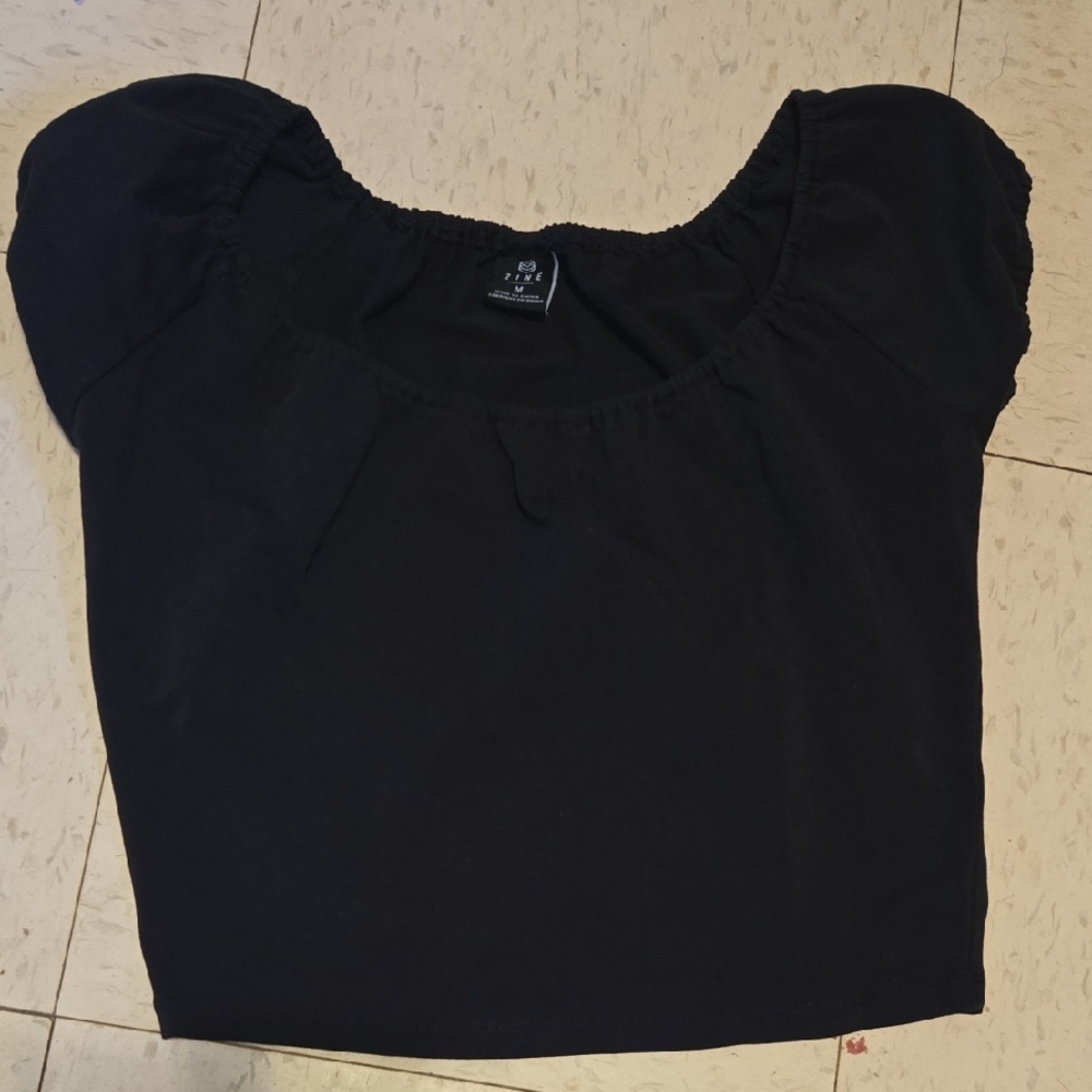 Elegant Black Women's Top